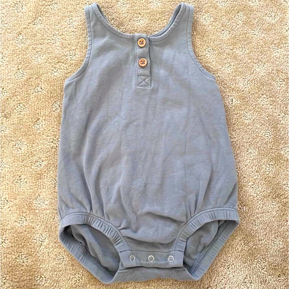 Quincy Mae Sleeveless Bubble Romper